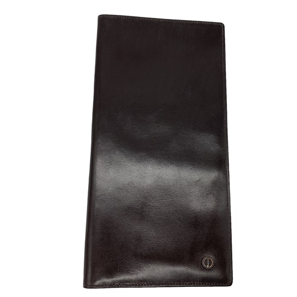 Dunhill Vintage Travel Document Leather Wallet - Picture 3 of 10